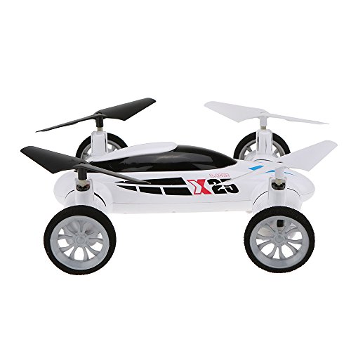 GoolRC SY X25 2.4G 4CH 6 Achsen Gyro Land und Luft RC Fliegen Auto Drone mit 2.0MP Kamera 360 Grad Flips Auto Return Funktion Quadrocopter - 