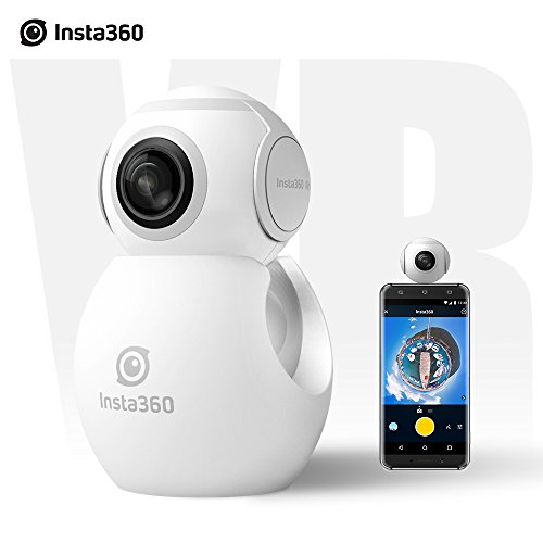 Insta360 Air Compact Mini Panorama 360 Grad 3K HD Kamera Dual Weitwinkel-Fischaugen-Objektiv VR Modus für OPPO R9 / Huawei P9 Mate9 / LG V20 Andriod Smartphone - 