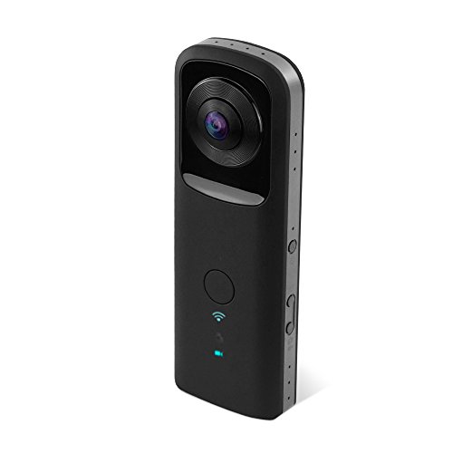 YUNTAB 360-Grad-Panoramakamera HD 1080P VR actioncam Zwei 210-Grad-Ultraweitwinkel Wifi mini 2.0The Blende Unterstützung SD (bis zu 128G) batterie 1400mAh -
