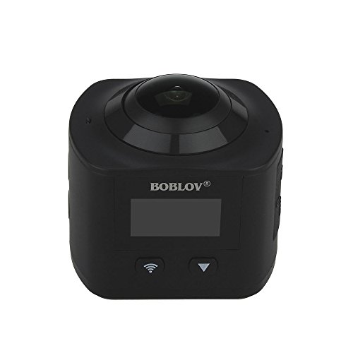 Boblov Ultra HD 4K 360 Grad Panoramakamera 2448x2448 30FPS wasserdichte WIFI VR Sport-Action-Kamera DVR X6S - 