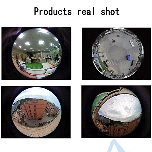 4K 360 Action-Kamera, Panorama-Kamera, 2448 x 2448, Ultra-HD, 360 Grad-Video-Kamera, WLAN, Sportkamera, weiß - 