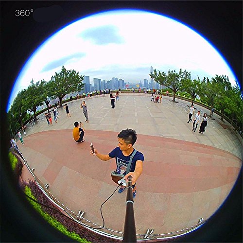 Panoramakamera Handheld Panorama 360 Grad VR Action Kamera mit Wifi Action Kamera Sport Recorder 720 ° Handgriff Panoramakamera , orange - 