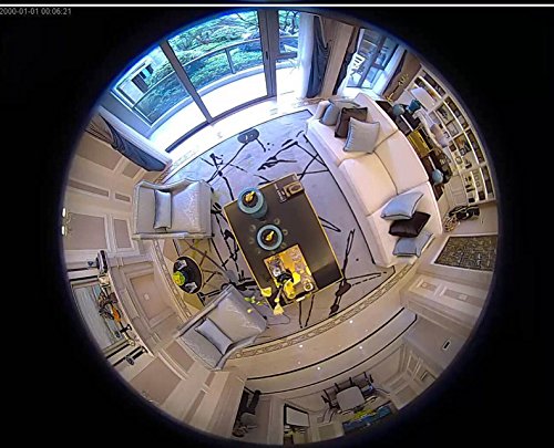 Mini IP Überwachungskamera 960P Panorama WIFI Kamera 360 ° Grad Fisch Auge Objektiv IP Video Aufnahme Nachtsicht 2 Weg Audio / Bewegungsmelder für Haus / Baby Überwachung SW05 - 