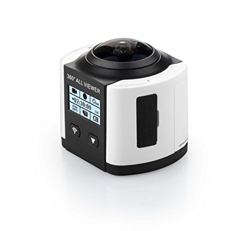 JOYCAM 360 Grad WIFI Action Kamera Wasserdicht 30M mit 220 Grad Großes Objektiv für Outdoor Sport