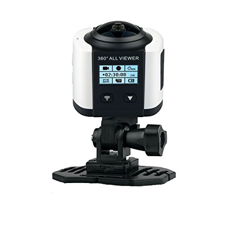 JOYCAM 360 Grad WIFI Action Kamera Wasserdicht 30M mit 220 Grad Großes Objektiv für Outdoor Sport - 3