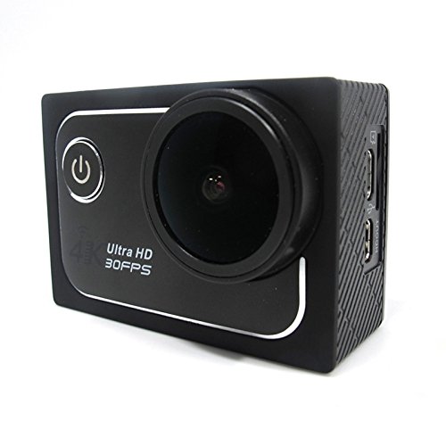 4K WiFi Sports Actionkamera,CAMTOA Funnktional 1080P 2.0 LCD Full HD 30m Waterproof Kamera Wifi 1.5 Inch 170 ° Mini Recorder Sports Action DV/CAR DVR/Cam für Fahrrad Motorrad Tauchen Schwimmen usw - 