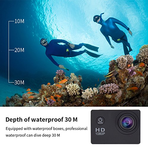 Yuntab A9 kamera Action Full HD 1080p Kamera Wasserdicht 2.0